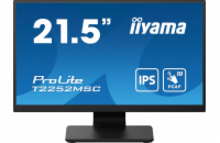 22" LCD iiyama T2252MSC-B2: IPS,FHD,10P,DP,HDMI