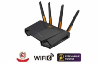 ASUS TUF-AX4200 (AX4200) WiFi 6 Extendable Gaming Router, 2.5G port, AiMesh, 4G/5G Mobile Tethering