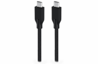 Genius ACC-C2CC-3A USB-C na USB-C, 3A, PD60W, opletený, 100cm, černý GENIUS nabíjecí kabel ACC-C2CC-3A, 100cm, USB-C na USB-C, 3A, PD60W, opletený, černý