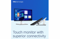 DELL LCD P2424HT - 24"/IPS/LED/FHD/1920x1080/16:9/60Hz/8ms/1000:1/300 cd/m2/HDMI/DP/VESA/3YNBD