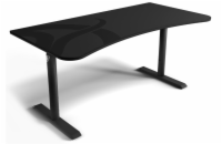 AROZZI herní stůl ARENA Gaming Desk Gunmetal Dark Grey