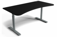 AROZZI herní stůl ARENA Gaming Desk Frozen Grey Black