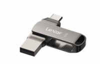 Lexar flash disk 64GB - JumpDrive D400 Dual USB-C & USB-A 3.1 (čtení až 130MB/s)