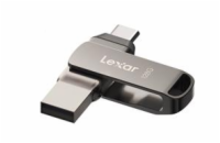 Lexar flash disk 128GB - JumpDrive D400 Dual USB-C & USB-A 3.1 (čtení až 130MB/s)