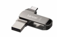Lexar flash disk 256GB - JumpDrive D400 Dual USB-C & USB-A 3.1 (čtení až 130MB/s)