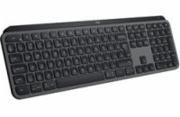 Logitech klávesnice MX Keys S/ bezdrátová/ Bluetooth/ USB-C/ US layout/ bílo-šedá