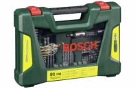 Bosch V-Line - 91dílná TiN sada šroubovacích bitů a vrtáků s ráčnou a magnetickým teleskopem