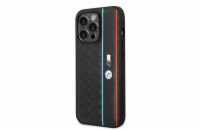 Pouzdro BMW M Hexagonal Pattern iPhone 14 Pro - černé