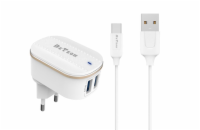 DeTech Univerzální nabíjecí adaptér 5V/3.1A (USB-C) Nové