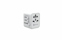 Tactical PTP Travel Adapter White poškozené balení Nové