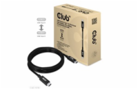 Club3D CAC-1578 USB4.0, USB-C -> USB-C, 40Gbps, PD240W, 2m Club3D Kabel USB4 Gen3x2 Type-C Oboustranný kabel 8K60Hz, Data 40 Gbps, PD 240W(48V/5A) EPR M/M 2m