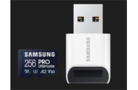 Samsung micro SDXC 256GB PRO Ultimate + USB adaptér