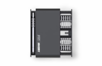 DeTech Jakemy JM-8170 sada šroubováků a bitů, 20 kusů, S2, černá Nové