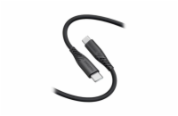 DATOVÝ KABEL SWISSTEN SOFT SILICONE USB-C / USB-C 1,5 M 60W ČERNÝ