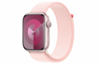 Apple Watch S9/45mm/Pink/Sport Band/Light Pink