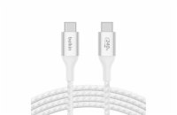 Belkin BOOST CHARGE™ USB-C na USB-C kabel 240W, 1m, bílý - odolný