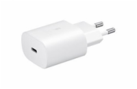 Samsung rychlonabíječka EP-TA800, USB-C, bez kabelu, 25W, bílá - bulk