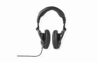 Nedis CHSTU110BK - PC sluchátka| Na Uši | Stereo | USB Typ-C  / USB-A | Sklopnou Mikrofon | Černá