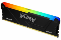 KINGSTON DIMM DDR4 16GB 3200MT/s CL16 FURY Beast RGB, XMP