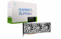 MSI VGA NVIDIA GeForce RTX 4070 GAMING X SLIM WHITE 12G, RTX 4070, 12GB GDDR6X, 3xDP, 1xHDMI