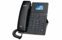 Planet VIP-1140PT VoIP telefon, HD audio G.722/Opus, barevný 2,4" LCD, Auto Provision, Dual 100Mb LAN, PoE, CZ menu