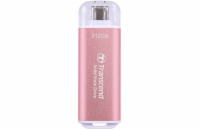 Transcend ESD300P 512GB, TS512GESD300P Transcend ESD300P 512GB, External SSD, USB 10Gbps, Type C