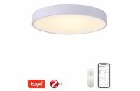 IMMAX NEO RONDATE SLIM Smart stropní svítidlo 60 x 7cm 53W 3710lm bílé Zigbee 3.0, TUYA