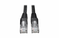 Tripplite Ethernetový kabel Cat6 Gigabit Snagless Molded (UTP) (RJ45 Samec/Samec), černá, 4.27m