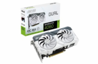 ASUS VGA NVIDIA GeForce Dual RXT™ 4060 White OC Edition 8GB GDDR6, RTX 4060, 8GB GDDR6, 3xDP, 1xHDMI