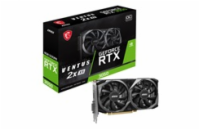 MSI VGA NVIDIA GeForce RTX 3050 VENTUS 2X XS 8G OC, 8G GDDR6, 1xDP, 1xHDMI, 1xDVI