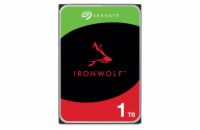 Seagate IronWolf, NAS HDD, 1TB, 3.5", SATAIII, 256MB cache, 5.400RPM