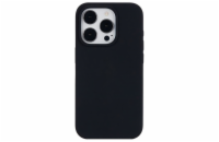 eSTUFF INFINITE Riga silicone case, pro iPhone 15 Pro, 100 % recyklovaný TPU, černý