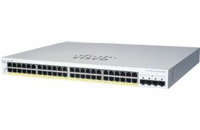 Cisco Business 220 Series CBS220-48P-4G Cisco switch CBS220-48P-4G, 48xGbE RJ45, 4xSFP, PoE+, 382W - REFRESH