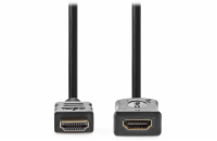 NEDIS High Speed prodlužovací HDMI 1.4 kabel s ethernetem/ 4K@30Hz/ zlacené konektory HDMI-HDMI/ černý/ bulk/ 5m