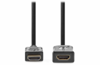 NEDIS prodlužovací High Speed HDMI 1.4 kabel s ethernetem/ 4K@30Hz/ zlacené konektory HDMI-HDMI/ černý/ bulk/ 5m