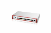 Zyxel USG FLEX500 H Series, User-definable ports with 2*2.5G, 2*2.5G( PoE+) & 8*1G, 1*USB (device only)