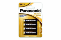 PANASONIC Alkalické baterie Alkaline Power LR6APB/4BP AA 1,5V (Blistr 4ks)