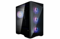 Zalman skříň Z9 Iceberg black / Middle tower / ATX / 4x140mm fan ARGB / temperované sklo / černá