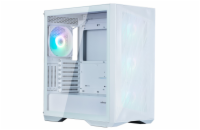 Zalman skříň Z9 Iceberg white / Middle tower / ATX / 4x140mm fan ARGB / temperované sklo / bílá