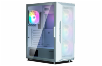 Zalman skříň I3 Neo / middle tower / ATX / 4x120 RGB / 2xUSB 3.0 / 1xUSB 2.0 / prosklená bočnice / bílá