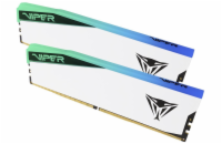 Patriot Viper Elite 5 DDR5 96GB 6000MHz CL42 PVER596G60C42KW PATRIOT VIPER ELITE 5 WHITE RGB 96GB DDR5 6000MHz / DIMM / CL42 / Kit 2x 48GB