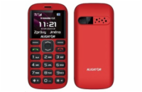 ALIGATOR A720 4G Senior červeno-černý + stolní nabíječka