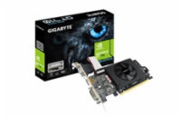 BAZAR GIGABYTE VGA NVIDIA GeForce GT 710, 2GB GDDR5, 1xDVI-D, 1xHDMI, 1xD-SUB - repair (holá)