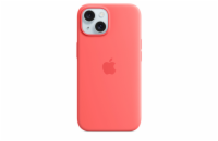 Apple Silikonové s MagSafe iPhone 15, světle melounová MT0V3ZM/A iPhone 15 Silicone Case with MS - Guava