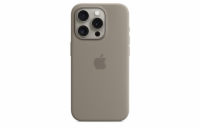 APPLE iPhone 15 Pro Silicone Case with MagSafe - Clay