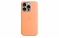 Apple Silikonové s MagSafe iPhone 15 Pro, sorbetově oranžová MT1H3ZM/A iPhone 15 Pro Silicone Case with MS - Oran.Sorbet