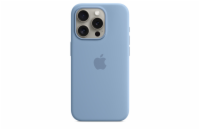 Apple Silikonové s MagSafe iPhone 15 Pro Max, ledově modré MT1Y3ZM/A iPhone 15 ProMax Silicone Case MS - Winter Blue