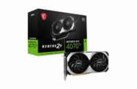 MSI VGA NVIDIA GeForce RTX 4070 Ti VENTUS 2X 12G OC, RTX 4070 Ti, 12GB GDDR6X, 3xDP, 1xHDMI