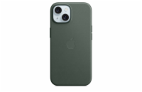 Apple z tkaniny FineWoven s MagSafe na iPhone 15 Plus, listově zelené MT4F3ZM/A iPhone 15+ FineWoven Case with MS - Evergreen