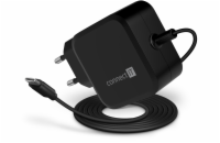 CONNECT IT C-Power Mini univerzální notebookový adaptér USB-C, PD 67 W, ČERNÝ